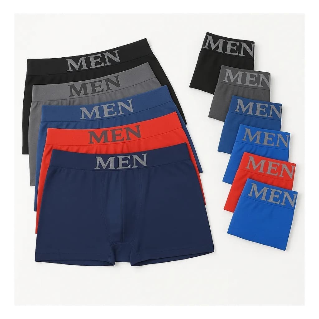 KIT 10 CUECAS BOX INFANTIL JUVENIL MASCULINO