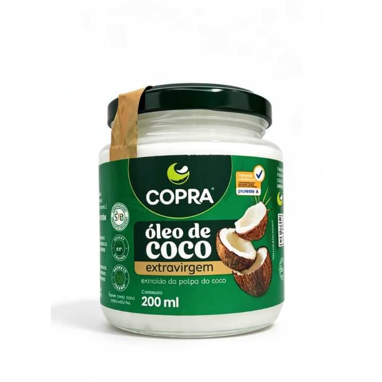 Oleo de Coco Extravirgem 200ml