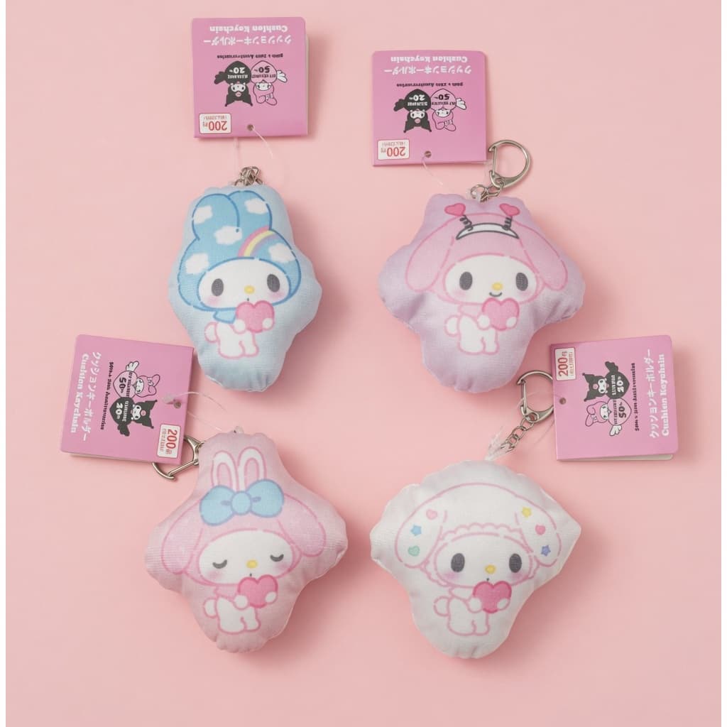 Chaveiro Almofada My Melody Sanrio Fofo
