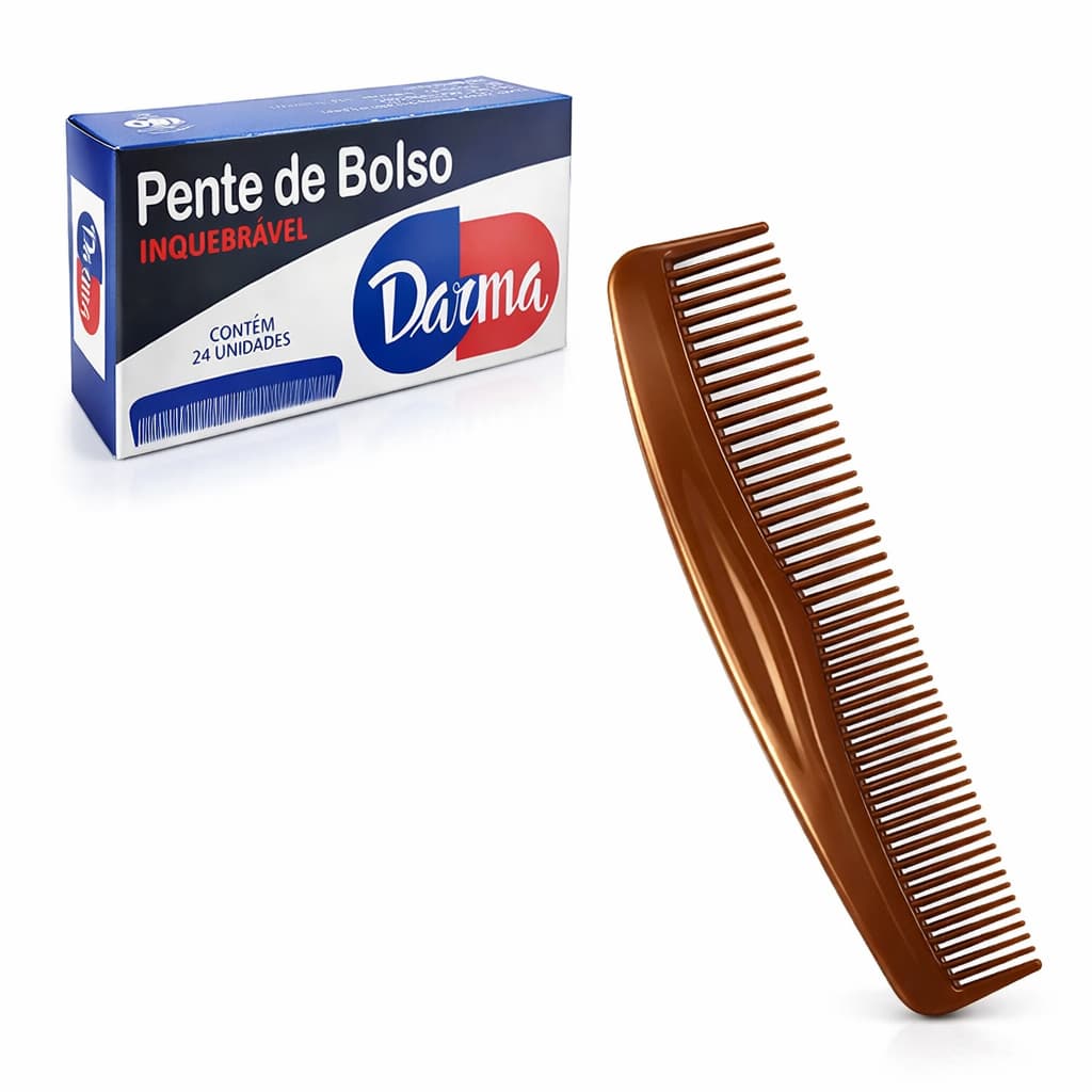 Pente Durão De Bolso Inquebrável