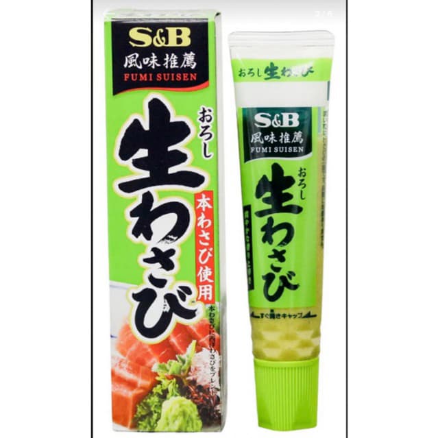 Wasabi em Pasta Original Japonesa Importada  bisnaga 43g PRONTA ENTREGA