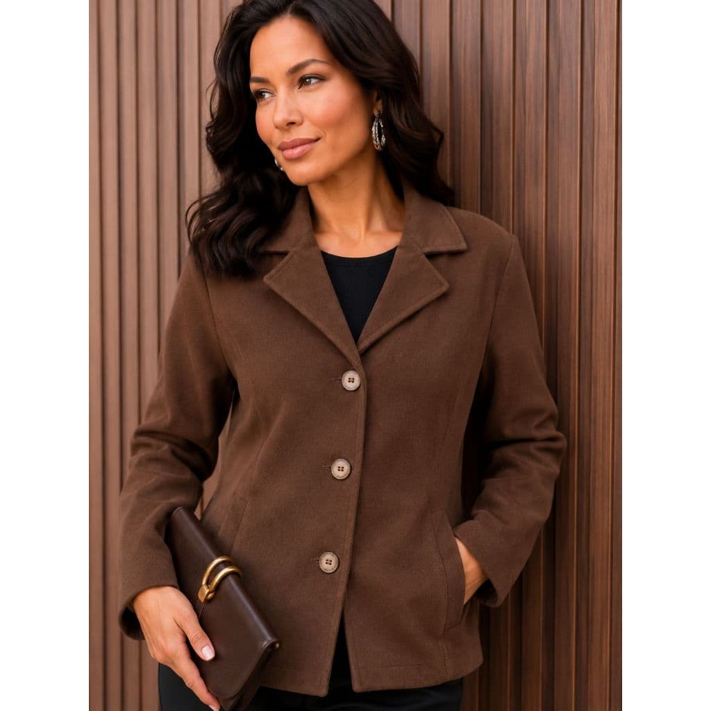 Casaco Sobretudo Feminino Lã Batida Inverno Elegante Acinturado Longo Quentinho Premium