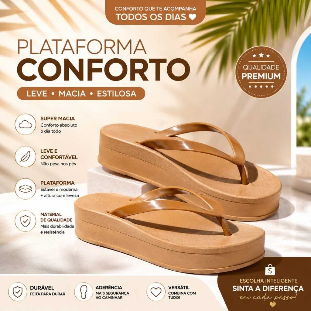 Chinela Feminina Nuvem Papete Sandalia Tamanco Confortavel Macia Leve Birken Lançamento