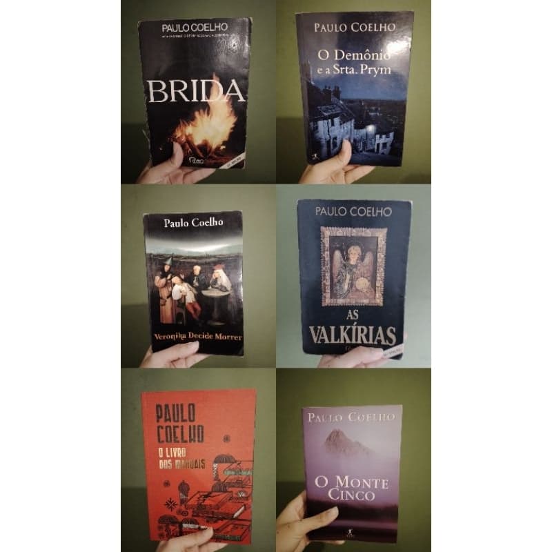 Lote de Livros (Paulo Coelho)
