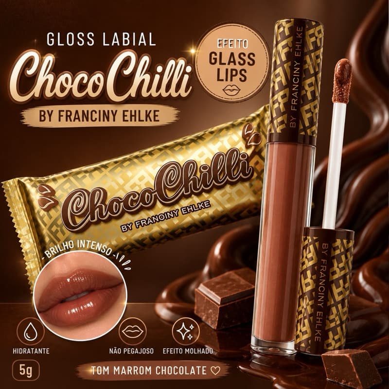 Gloss Labial Chocochilli Brilho Intenso