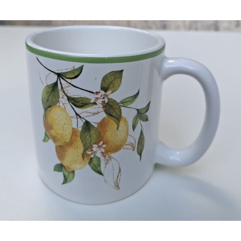Caneca Porcelana Limão siciliano 350 ml