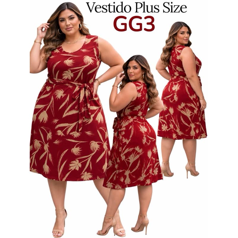 Vestido Feminino Plus Size G3 Alongado Malha Fria Soltinho Leve Confortável Roupas Femininas  Gordinha Envio Imediato