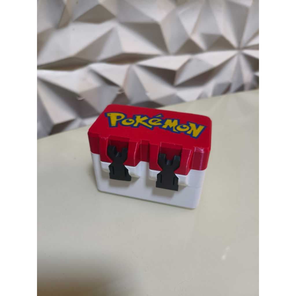 CAIXA PARA CARD GAMES TCG POKE FIGURINHAS E CARTAS
