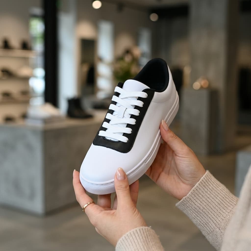 Tênis Casual Preto Unissex Super Confortável Leve Caminhada Academia Moda Urbana 34 ao 39