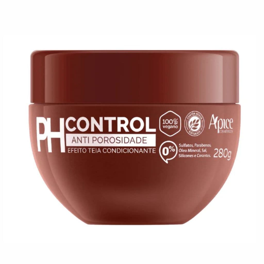 Máscara Acidificante Tratamento Anti Porosidade PH CONTROL 280gr - Tratamento Condicionante