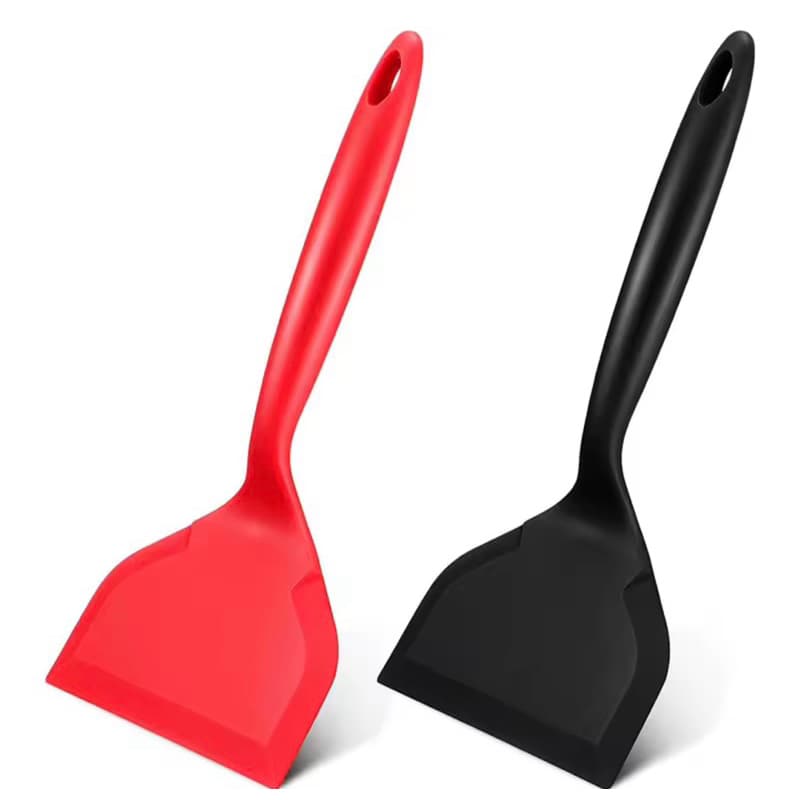 Espátula Em Silicone Larga Reta Utensílio Resistente-Dimauroshopshow