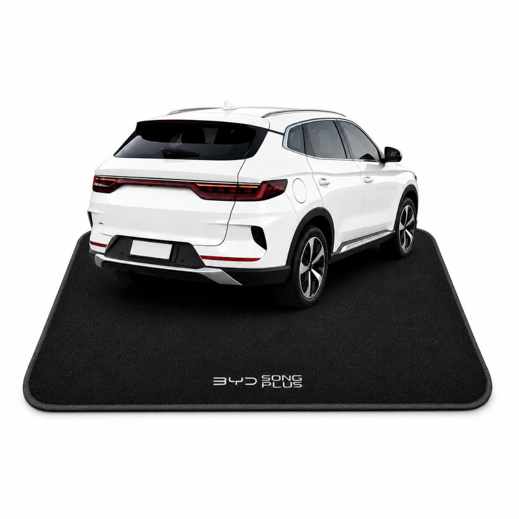 Tapete Porta Malas Automotivo para BYD Song Plus Molde do Carro 2023 a 2026 Forração em Carpete