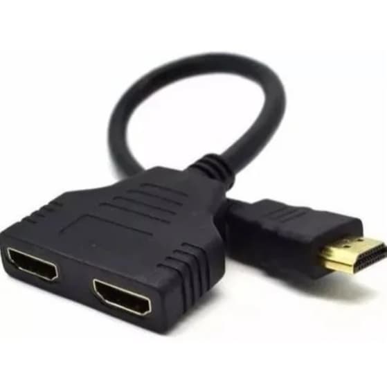 Cabo Divisor Adaptador Hdmi Y 1 Hdmi Macho X 2 Hdmi Fêmea