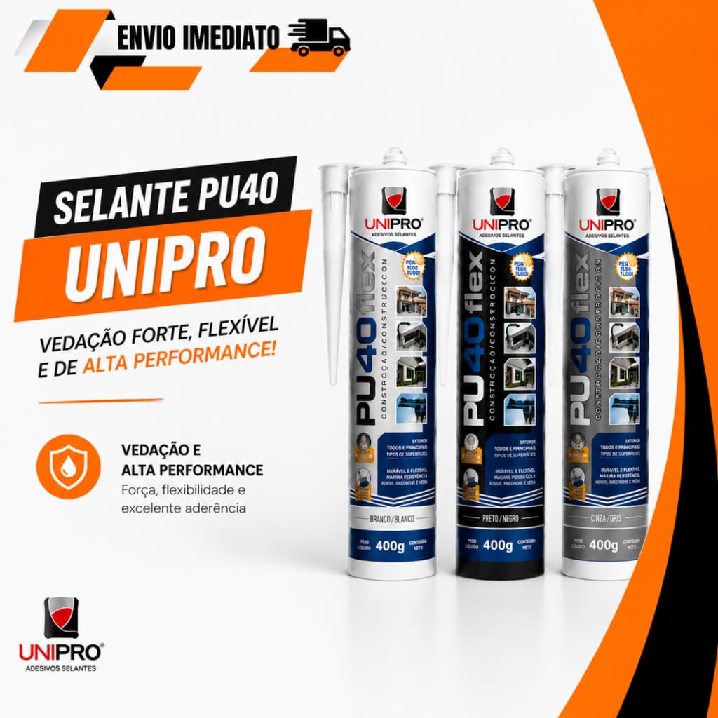 Adesivo Cola Fixa Cuba Pu 40 Inox Mármores Granitos Vedação - Branco