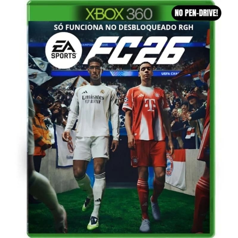 Ea Fc 26 FIFA 2026  PARA XBOX 360 DUBLADO PT PATH MOD 17 QUALQUER VERSÃO DO XBOX 360 BLOQUEADOS E DESBLOQUEAD