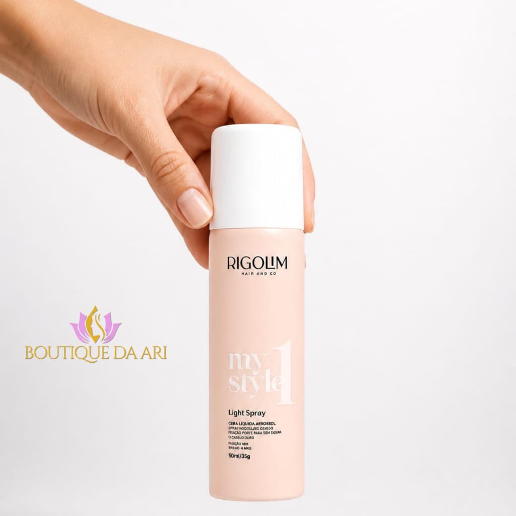Light Spray - Cera Líquida Mini 50ml - Rigolim Hair&Co.