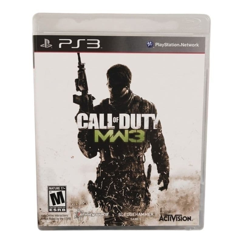 Jogo Call of Duty Modern Warfare 3 PS3 Original Mídia Física Completo c/ Encarte COD MW3 Playstation 3