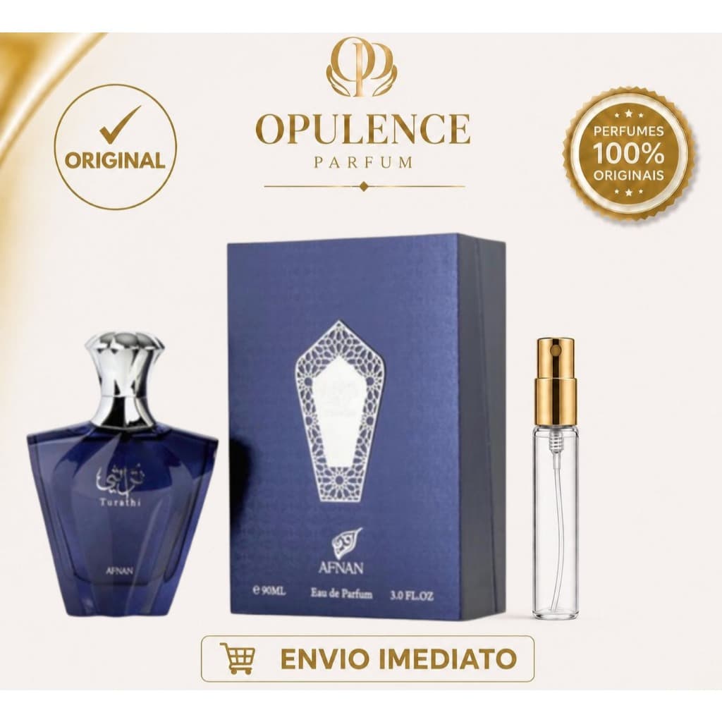 Perfume Turathi Blue Afnan - Perfume Arabe Original