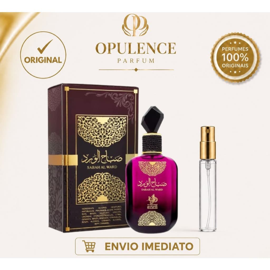 Perfume Al Wataniah Sabah Al Ward Arabe Original