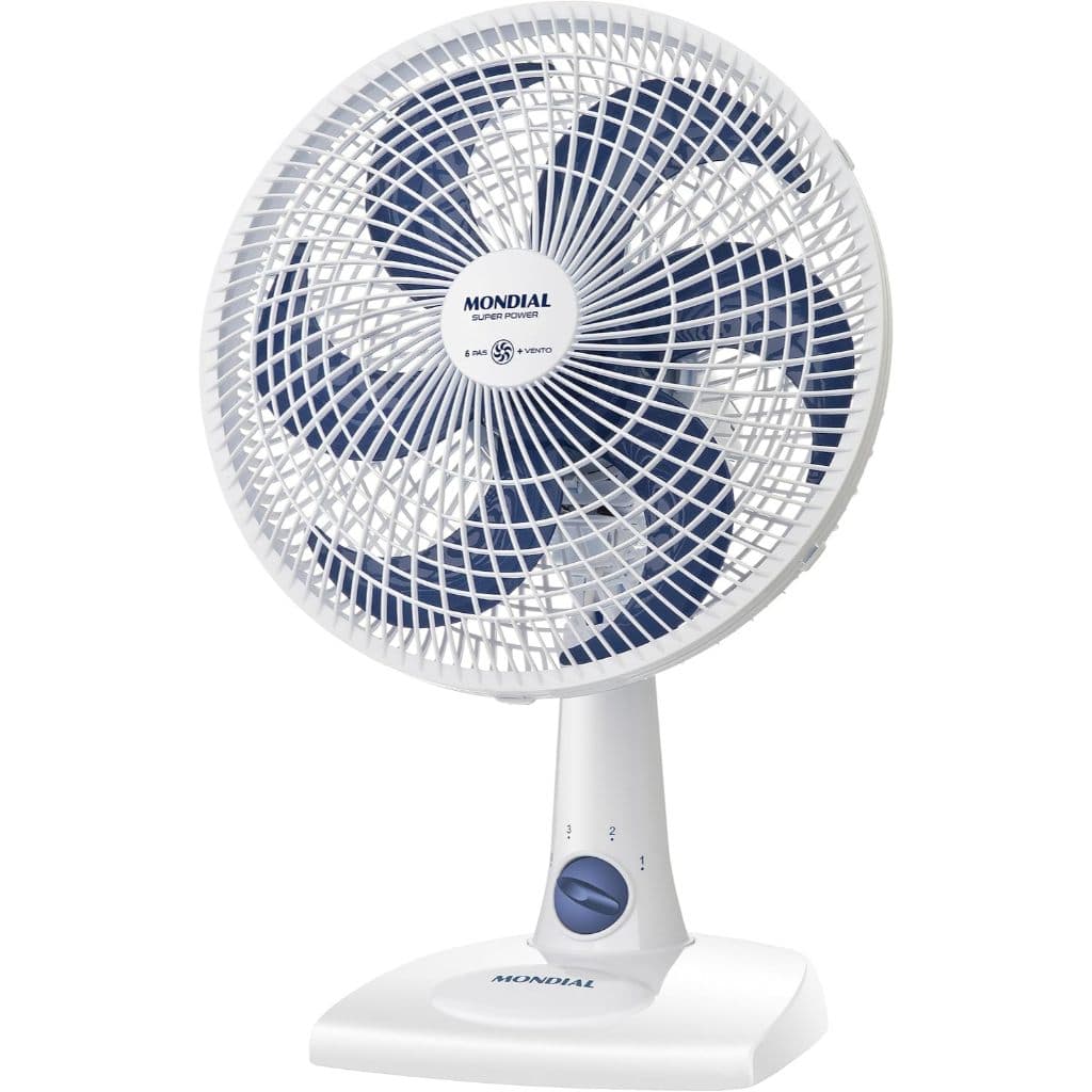 Ventilador de Mesa 30cm Super Power, Mondial, 60W - VSP-30-W 127V