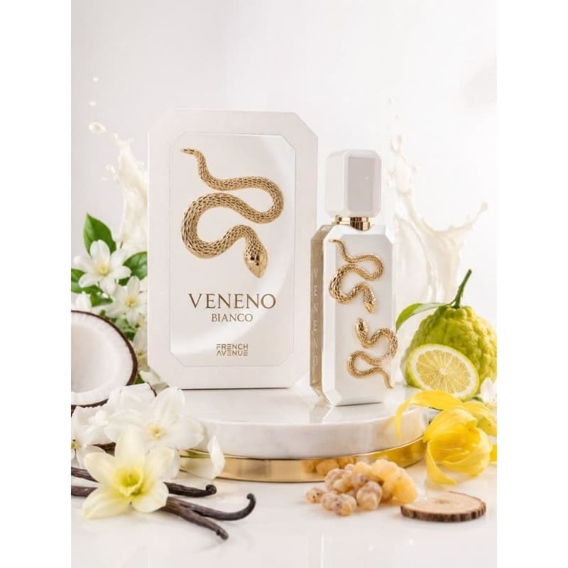 Perfume Veneno Bianco French Avenue Eau de Parfum Árabe de Nicho 100ml