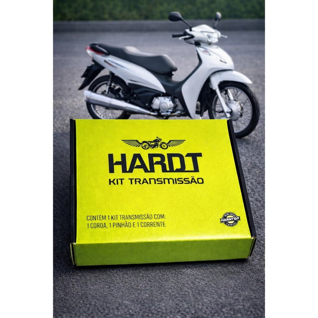 Relação da  Honda Biz 100 1998 A 2005 Kit Relação Hardt !!