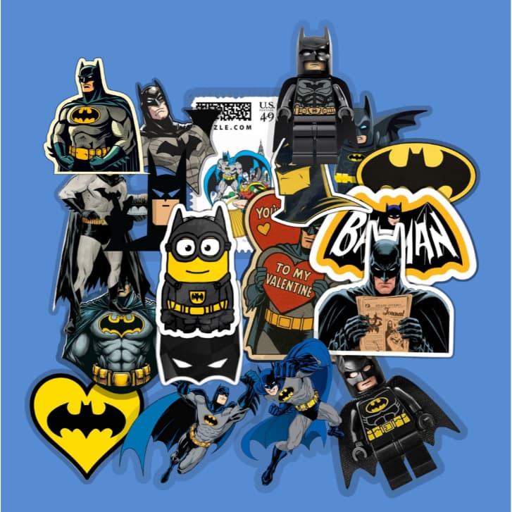Kit Adesivos Heróis Comics Batman Decoração de Scrapbooking/Material de Papelaria/BUJO/stickers