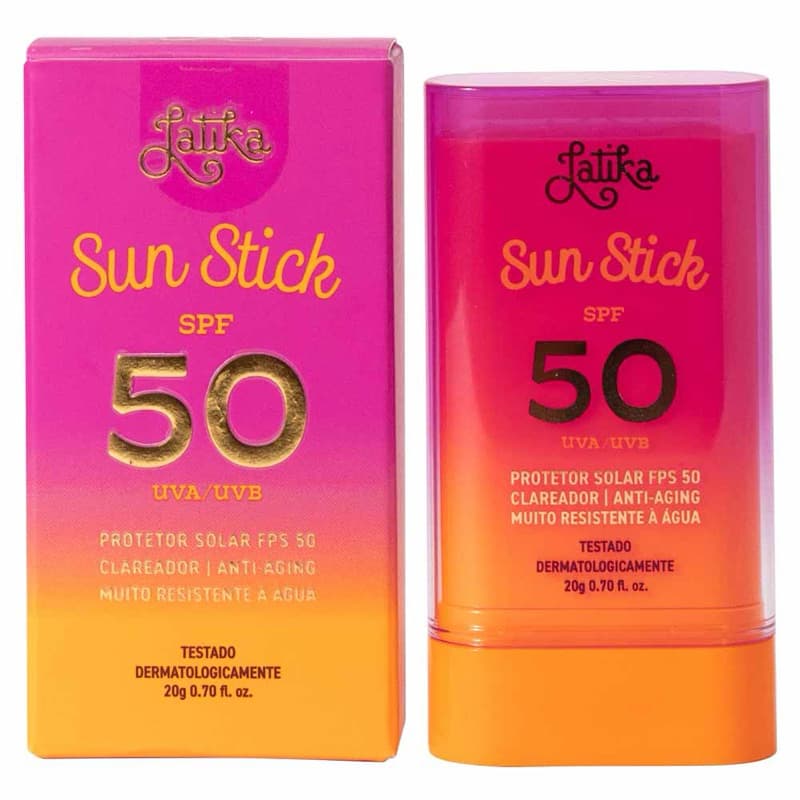 Latika Sun Stick FPS50 - Protetor Solar Facial 30g
