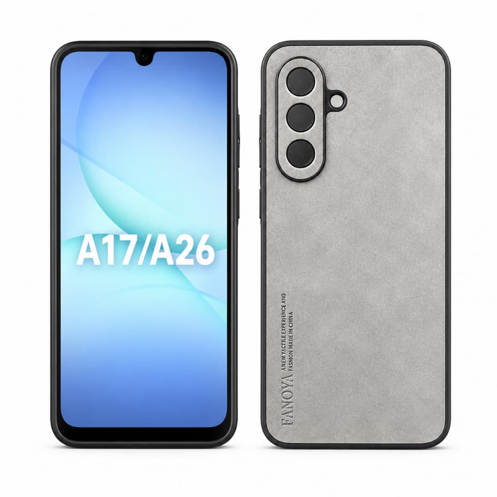 KIT pelicula de ceramica+Capinha Luxo Couro Resistente Para Samsung Galaxy A17 Proteção Câmera