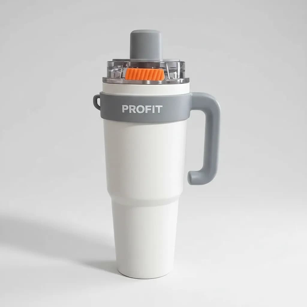 Garrafa Térmica De Água Quente e Frio Aço Inoxidável 1250ml Com difusor