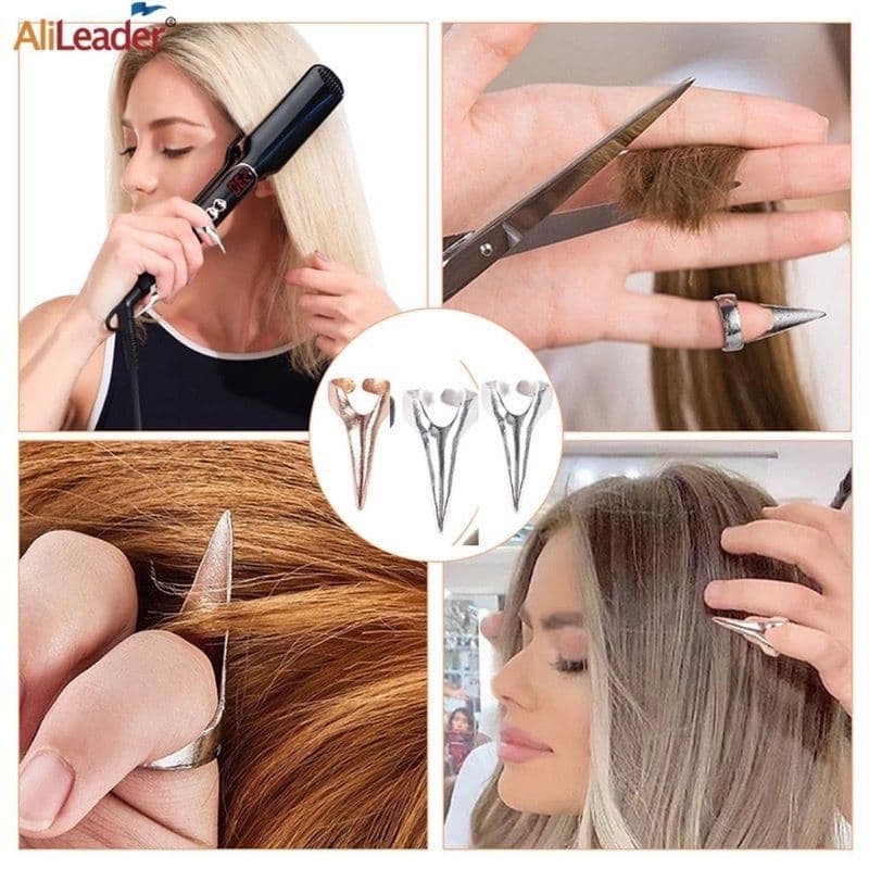 KIT com 4 Peças Anel Separador Para Tranças SEPARADOR/DIVISOR