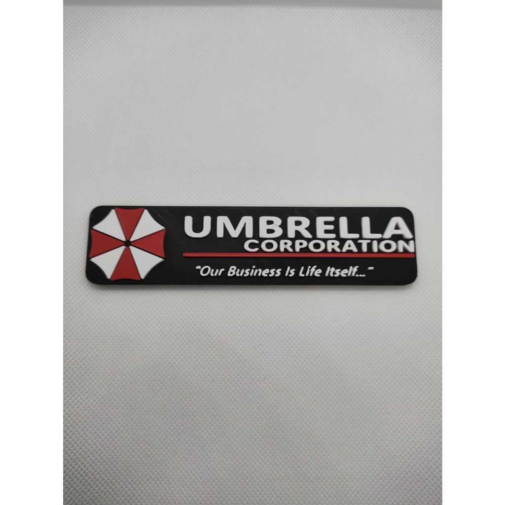 Umbrella Corporation placa de enfeite
