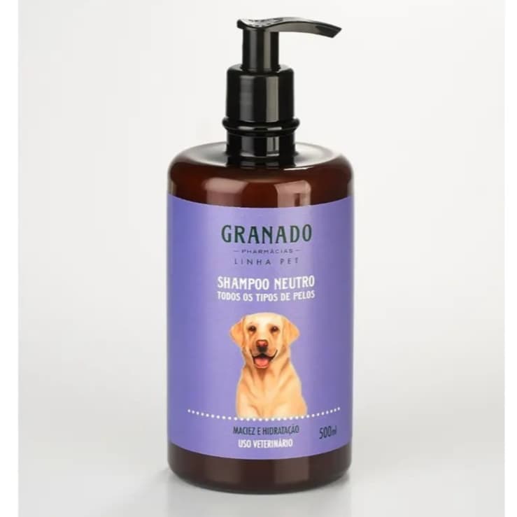 Shampoo Pet Granado Neutro Todos os Pelos - 500ml