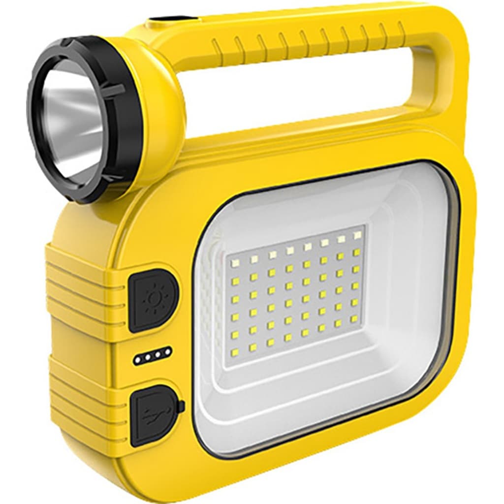 Lanterna LED recarregável com carregador solar 15060154 TASCHIBRA