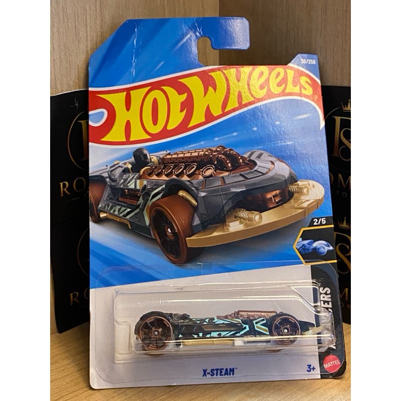 Hot Wheels X-Steam X-Raycers 2/5 Mainline - Miniatura Colecionável Lacrada