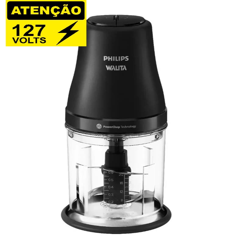 Mini Processador Powerchop Philips Walita 450w Hr1501 - 127V