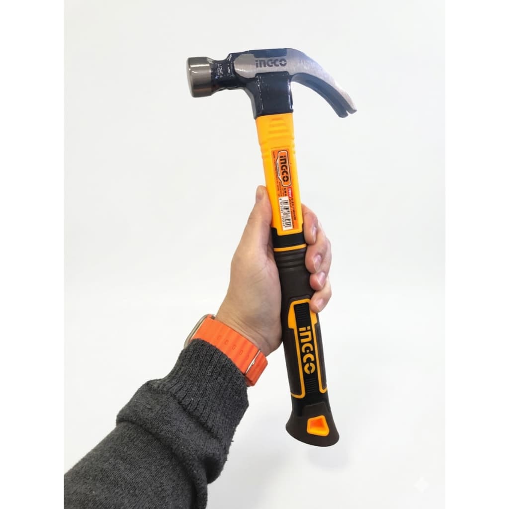 Martelo Profissional Unha 450g Cab. 29mm Ingco Aço Forjado