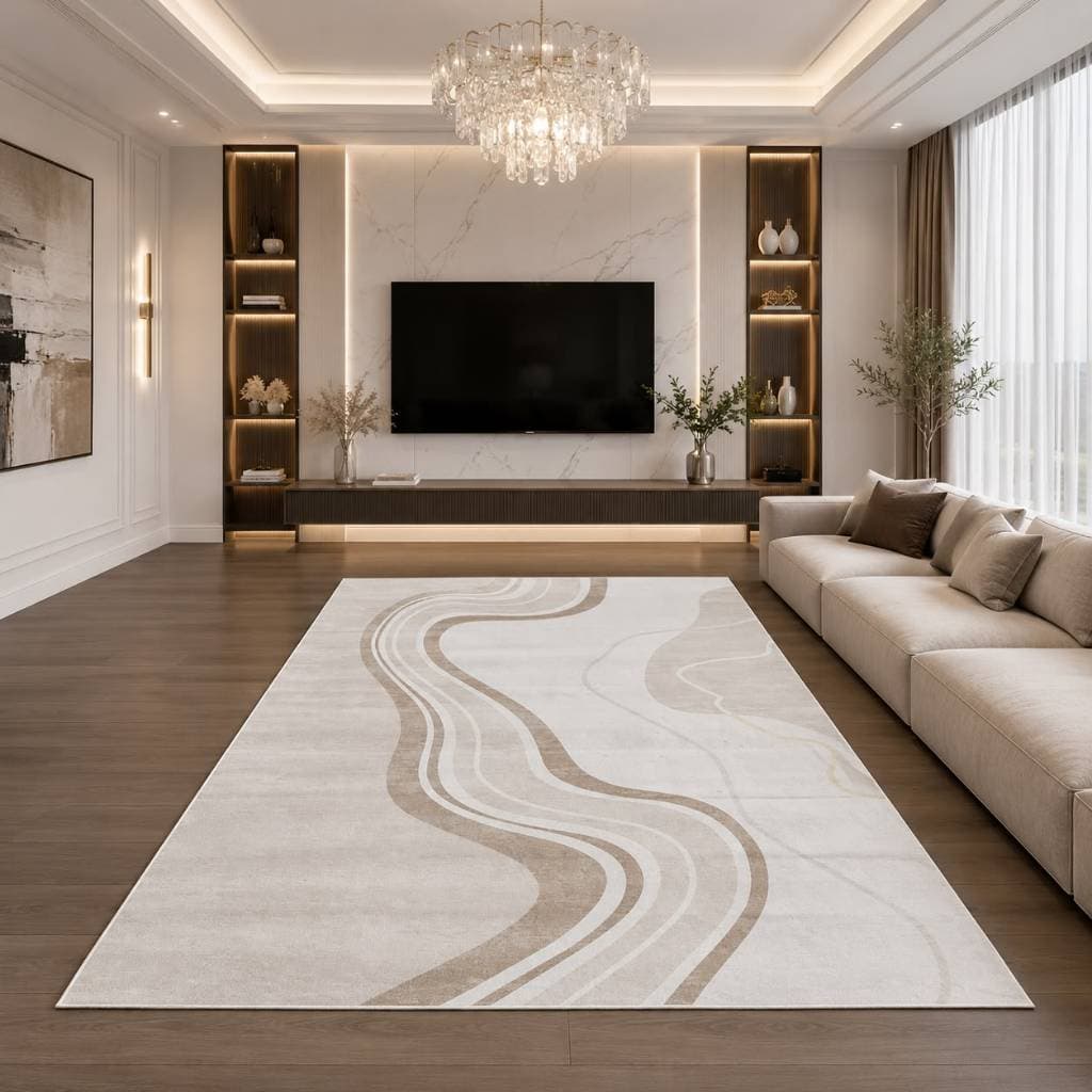 Tapete Indiano Premium Aveludado – 2,00x2,40m | Toque de Elegância na Sua Sala