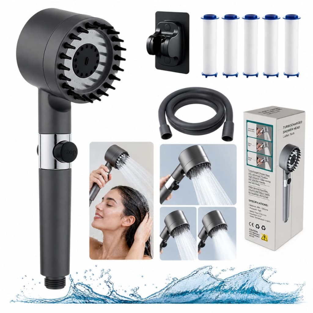 Chuveirinho Ducha de Mão com Massageador 3 Modos