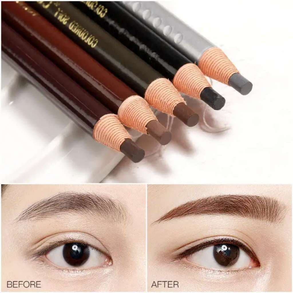 Kit c/ 12/24 Lapis Dermatografico cor preto, marrom ~c&s bazar ~