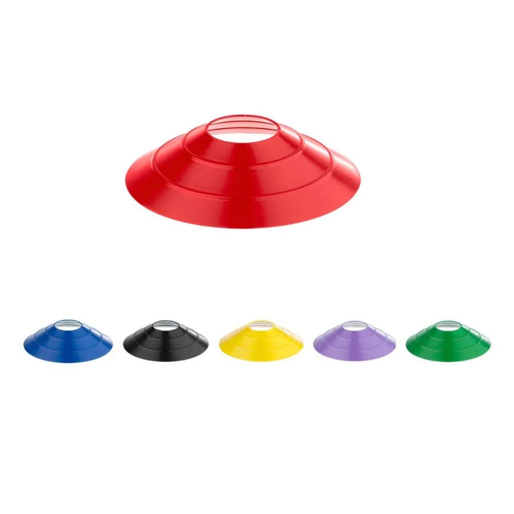 Kit Treino Funcional 20 Chapéus Chines Cone 20 cm Resistente Academia