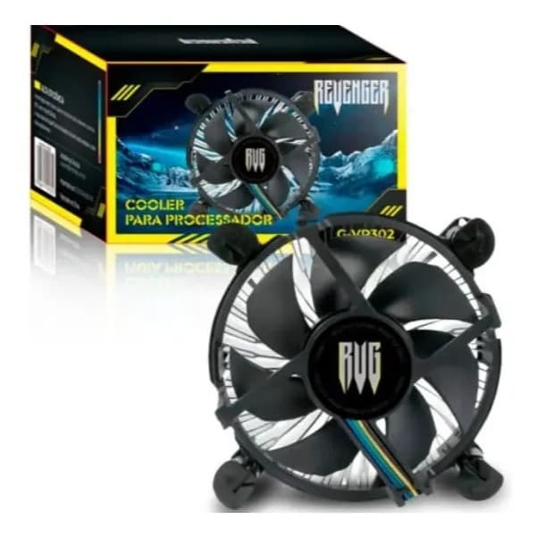 Cooler Processador Revenger G-VR317 Intel LGA 775 115X 1200 92mm G-VR317