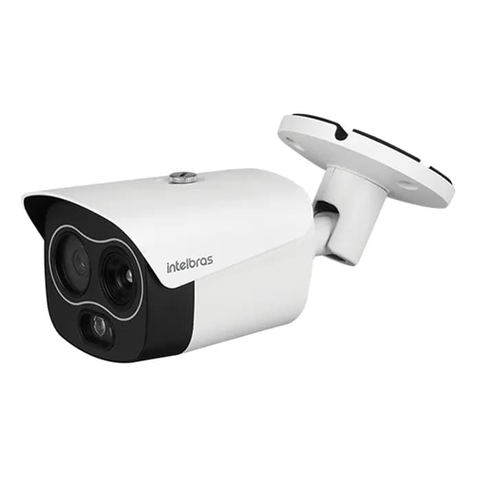 Camera Intelbras Ip Segurança Máxima Com Térmica VIP 5203 T IA Profissional Detecção De Fogo