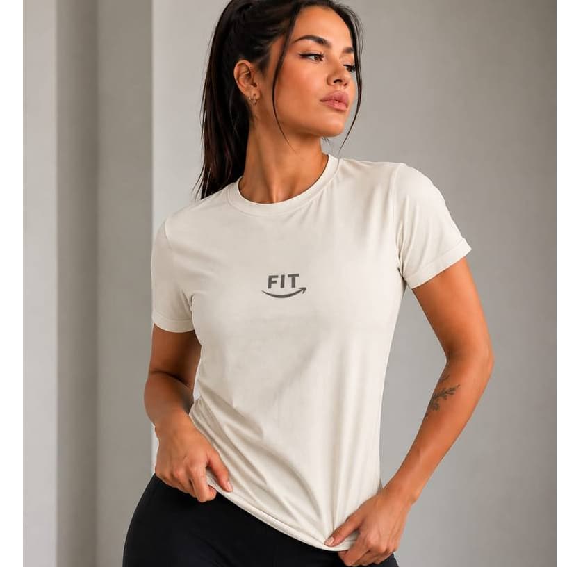 Camiseta T-shirt Unissex Academia Corrida 100% Algodão Feminina Estilosa Fitness Musculação