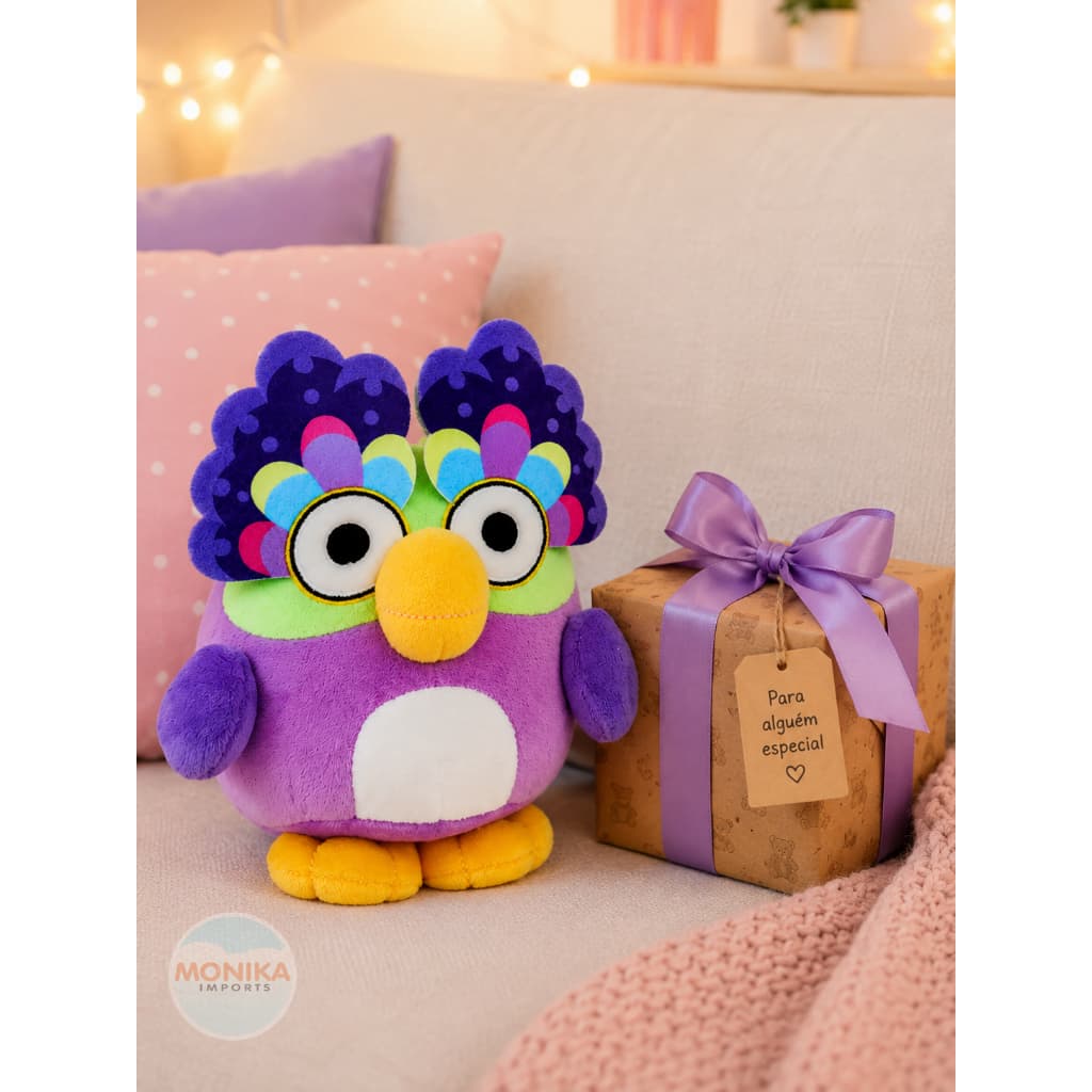 Boneco Pelúcia Chattermax Bluey 20cm Personagem Desenho Infantil Macio Presente Crianças