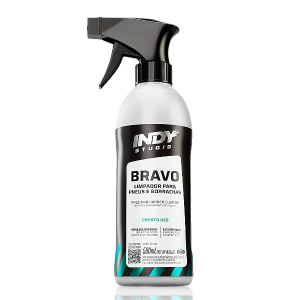 Limpador para Pneus e Borrachas Bravo 500ml Indy Studio