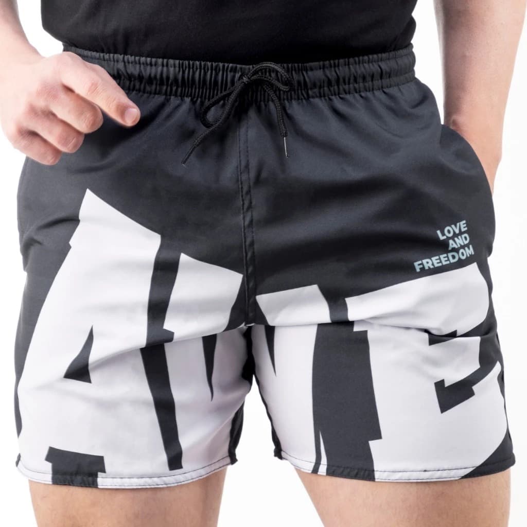 Bermuda Shortinho Mauricinho Masculino Tactel Gotico Luta MMA Conforto, Estilo Academia Treino