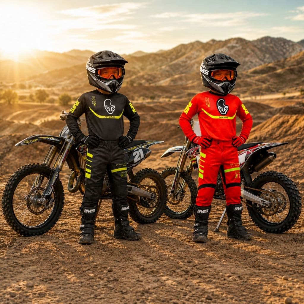 ROUPA MOTOCROSS INFANTIL CONJUNTO Mx Ims Trilha Off Road Bike Mtb
