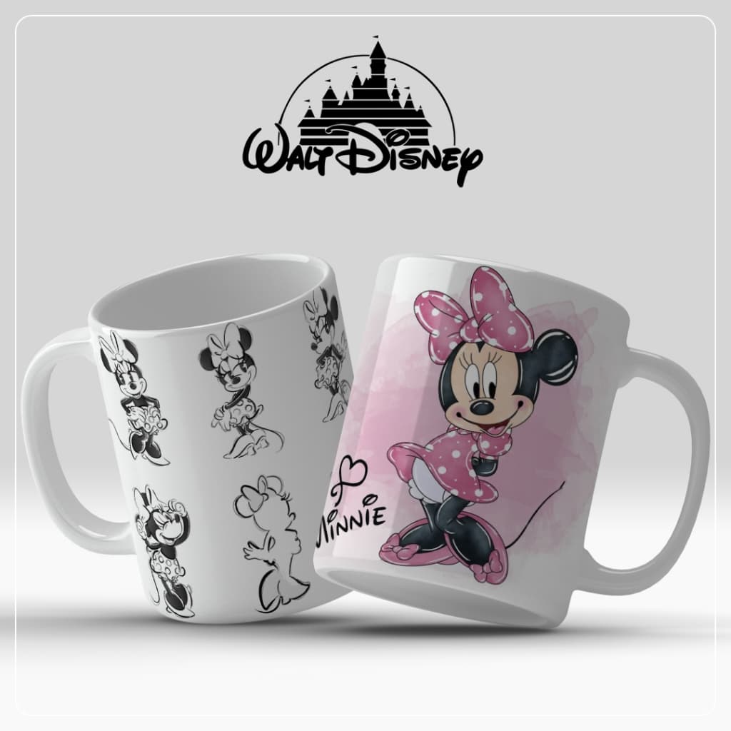 Caneca Minnie versão 2026 novidade envio imediato