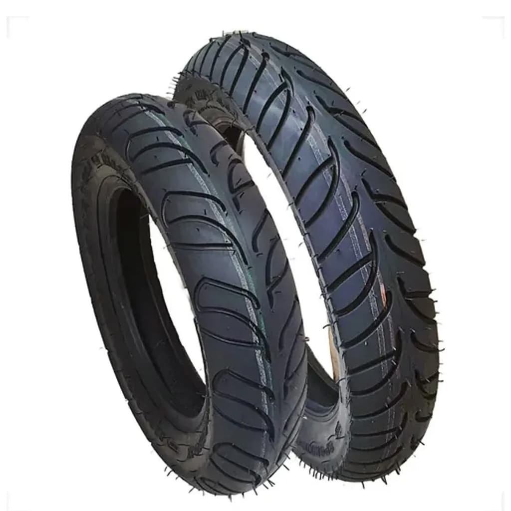 Par Pneu Honda Lead 110 Elite 125 90/90-12 + 100/90-10 Uso Urbano Novo Envio Emediato